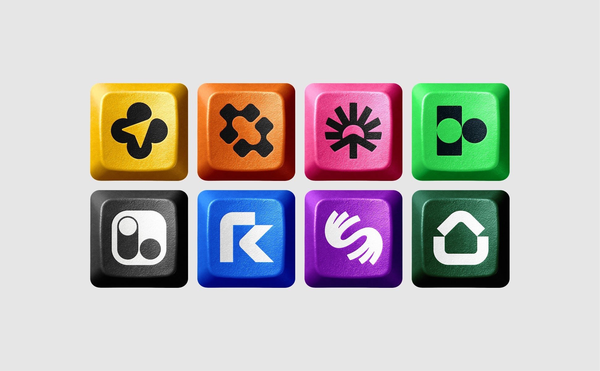 Set of glossy app icons